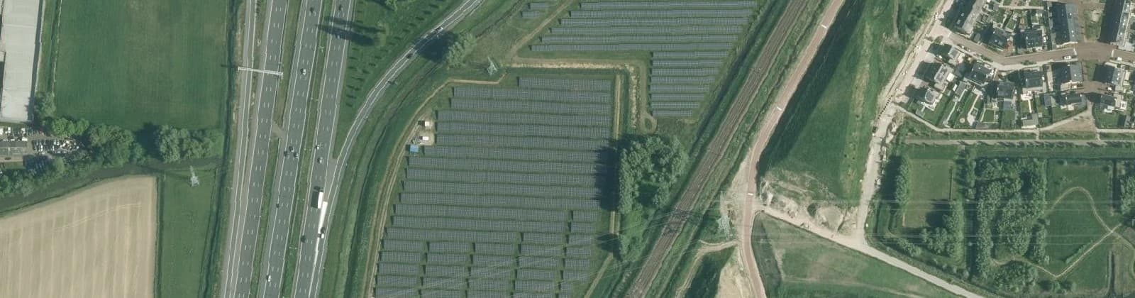 Luchtfoto van Oostkil