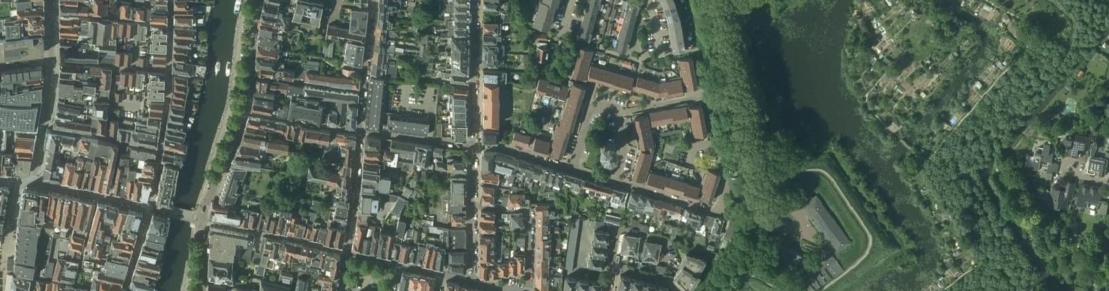 Luchtfoto van Bovenstad