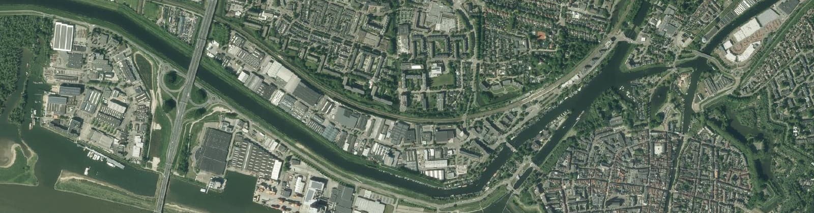 Luchtfoto van Schelluinsestraat