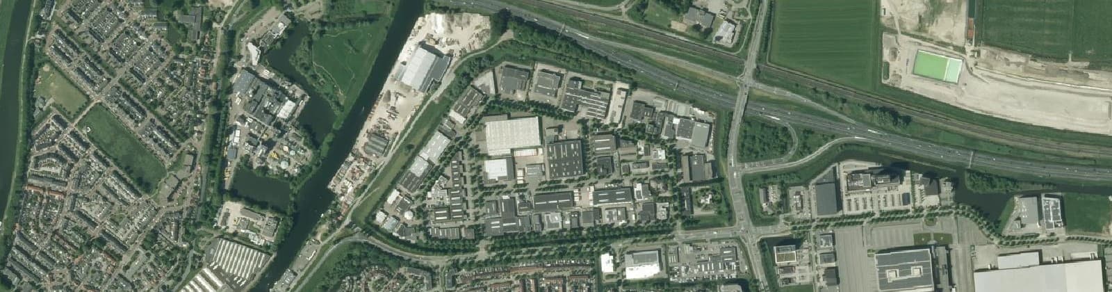 Luchtfoto van Oost I