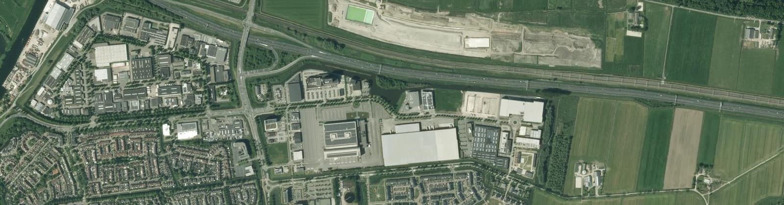 Luchtfoto van Oost II
