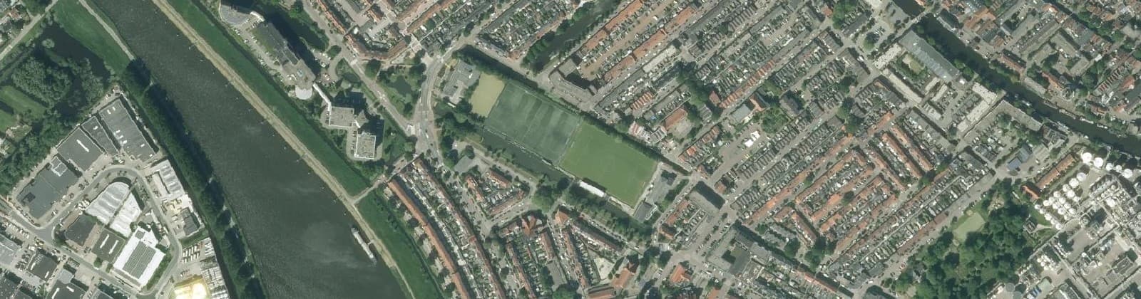 Luchtfoto van De Korte Akkeren Oud
