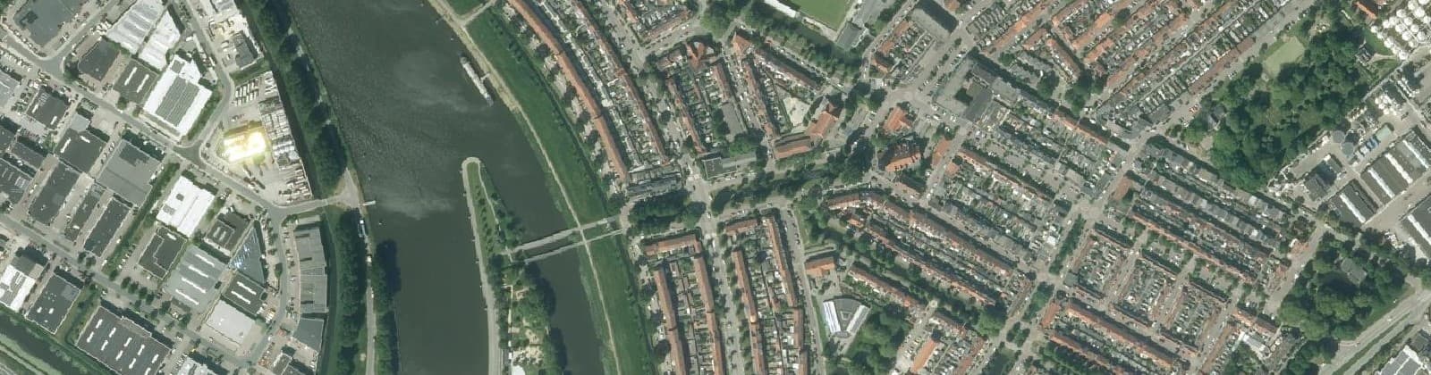 Luchtfoto van De Korte Akkeren Nieuw
