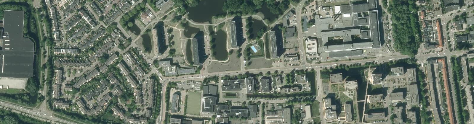 Luchtfoto van Boerhaavekwartier