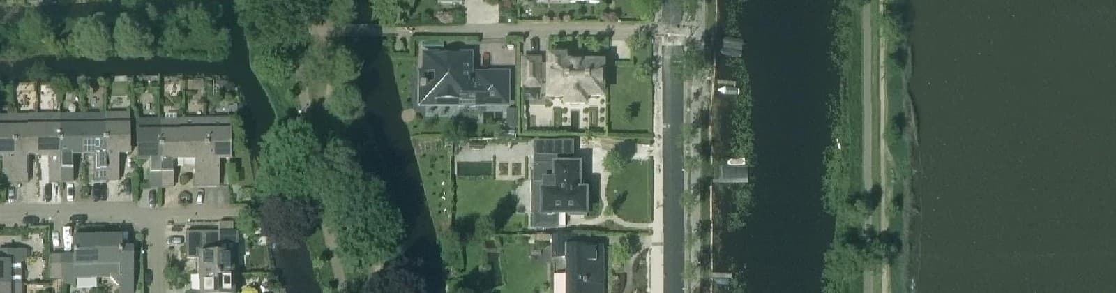 Luchtfoto van Bodegraafsestraatweg