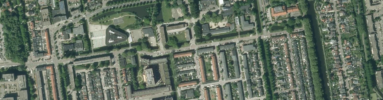 Luchtfoto van Ouwe Gouwe