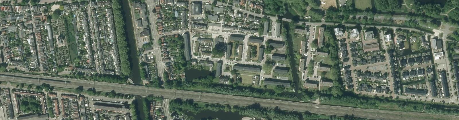 Luchtfoto van Achterwillenseweg