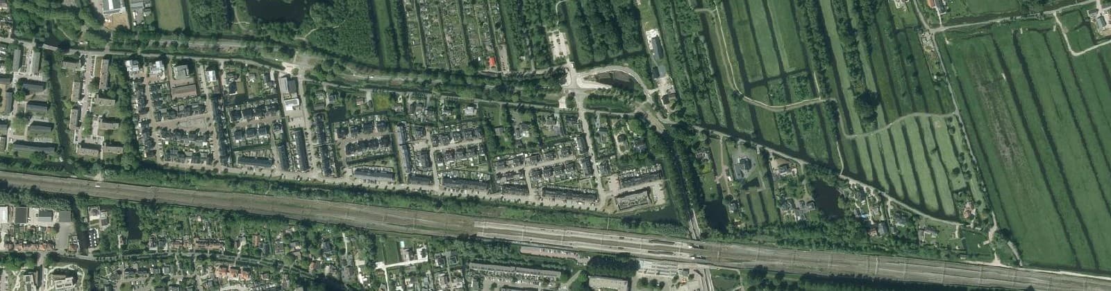 Luchtfoto van Middenwillens