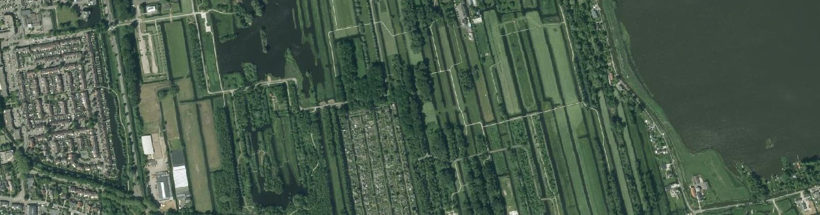 Luchtfoto van De Goudse Hout