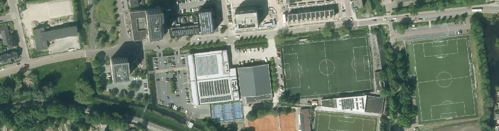 Luchtfoto van Oosterwei