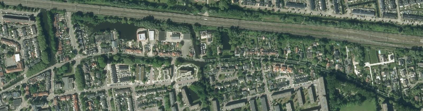 Luchtfoto van Voorwillenseweg