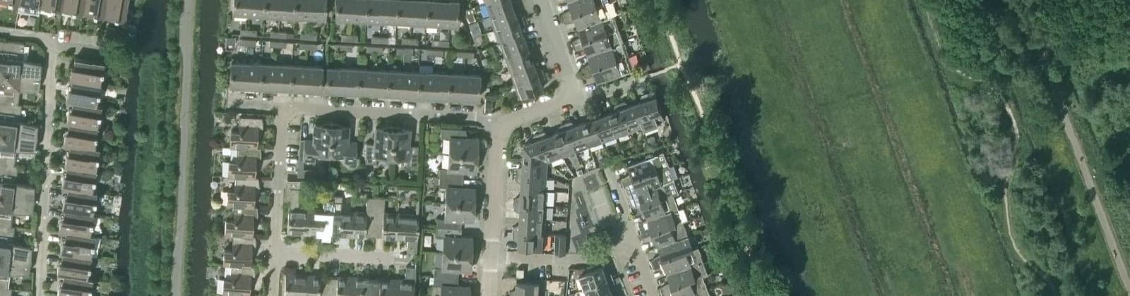 Luchtfoto van Vrijheidsbuurt
