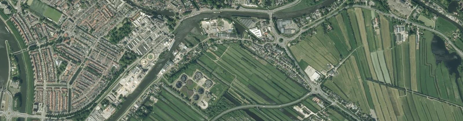 Luchtfoto van Stolwijkersluis West