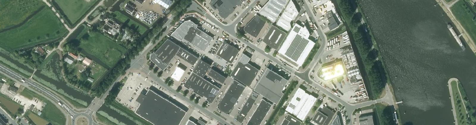 Luchtfoto van Gouwestroom