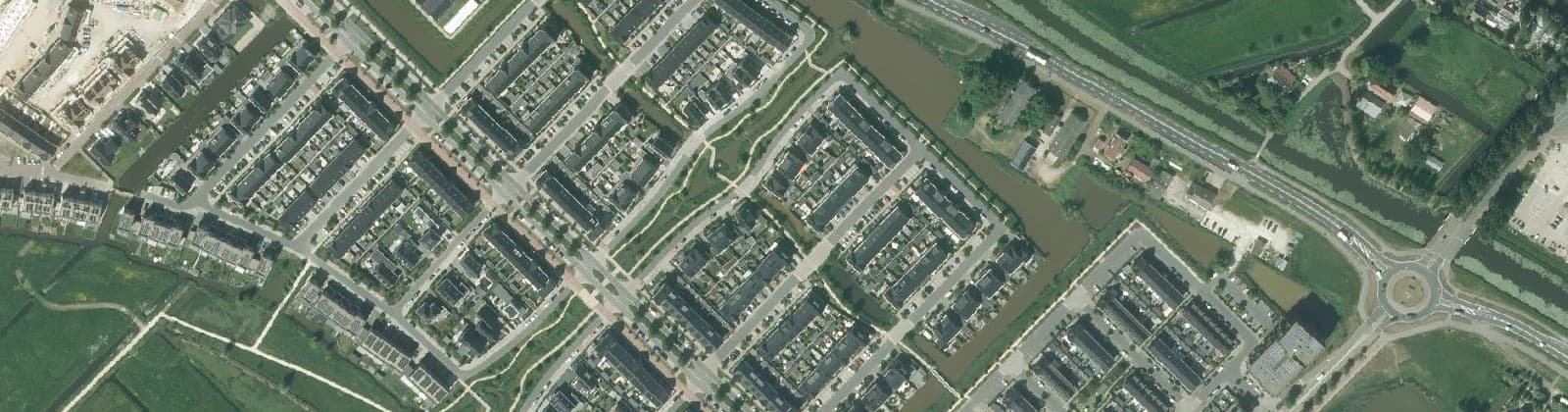 Luchtfoto van Tuinenbuurt