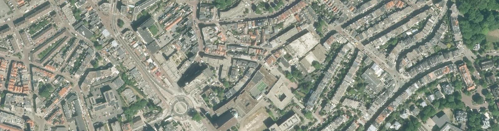 Luchtfoto van Visserijbuurt