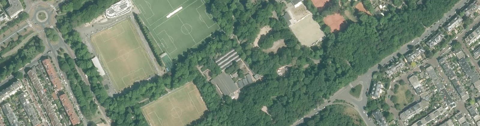 Luchtfoto van Bosjes van Pex
