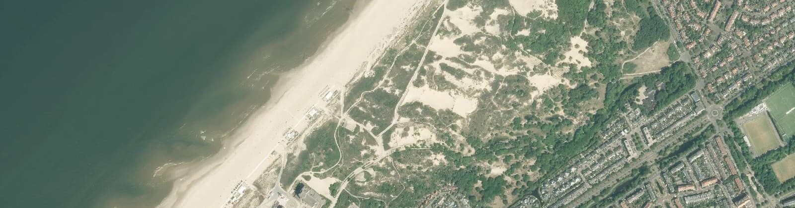 Luchtfoto van Kijkduin