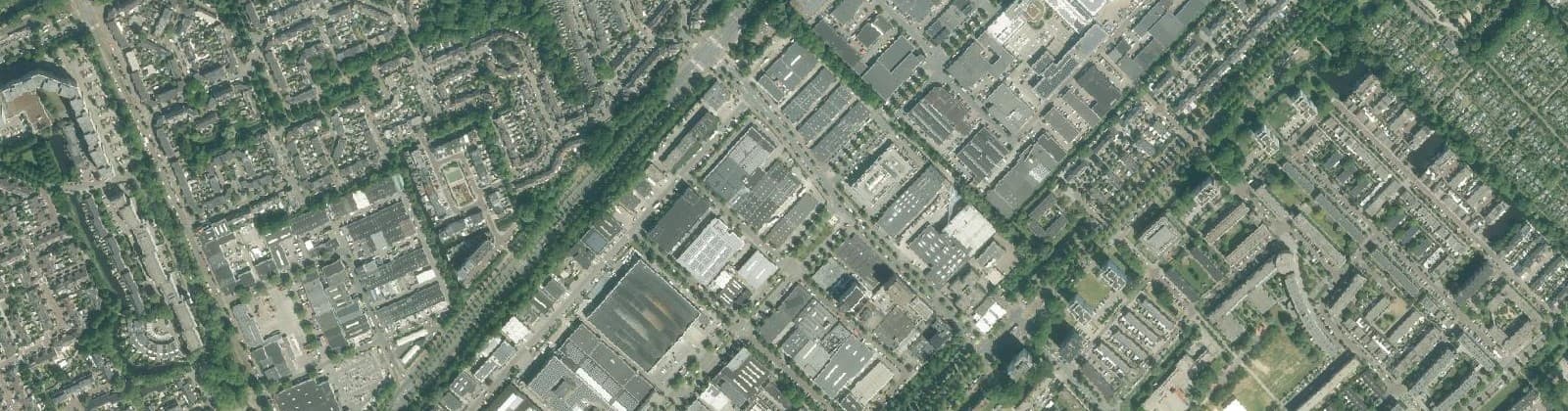 Luchtfoto van Kerketuinen en Zichtenburg