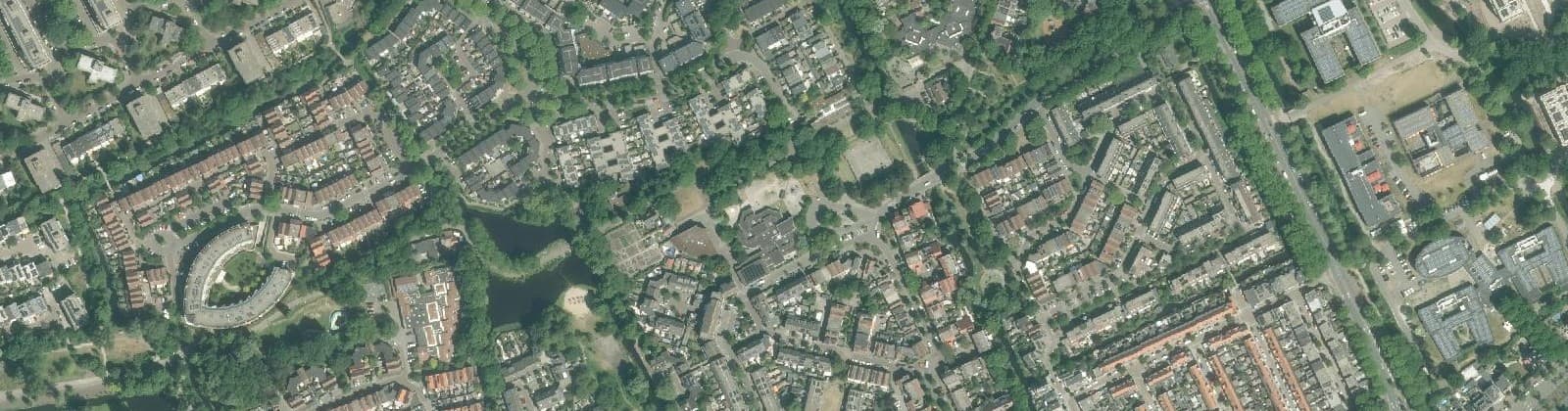 Luchtfoto van Nieuw Waldeck