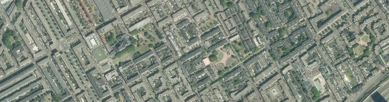 Luchtfoto van Schildersbuurt-Noord