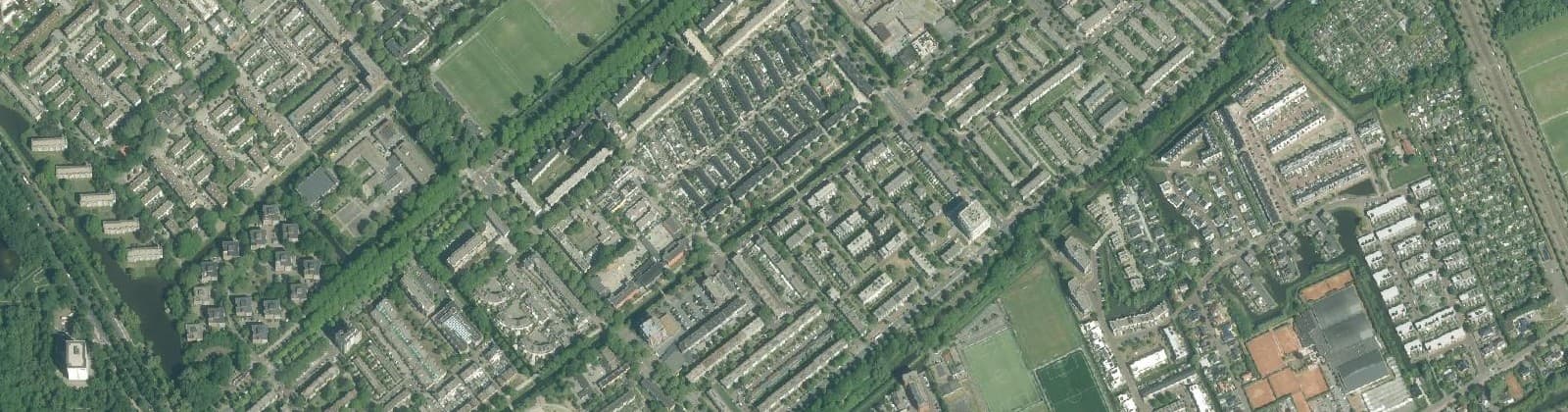 Luchtfoto van Dreven en Gaarden