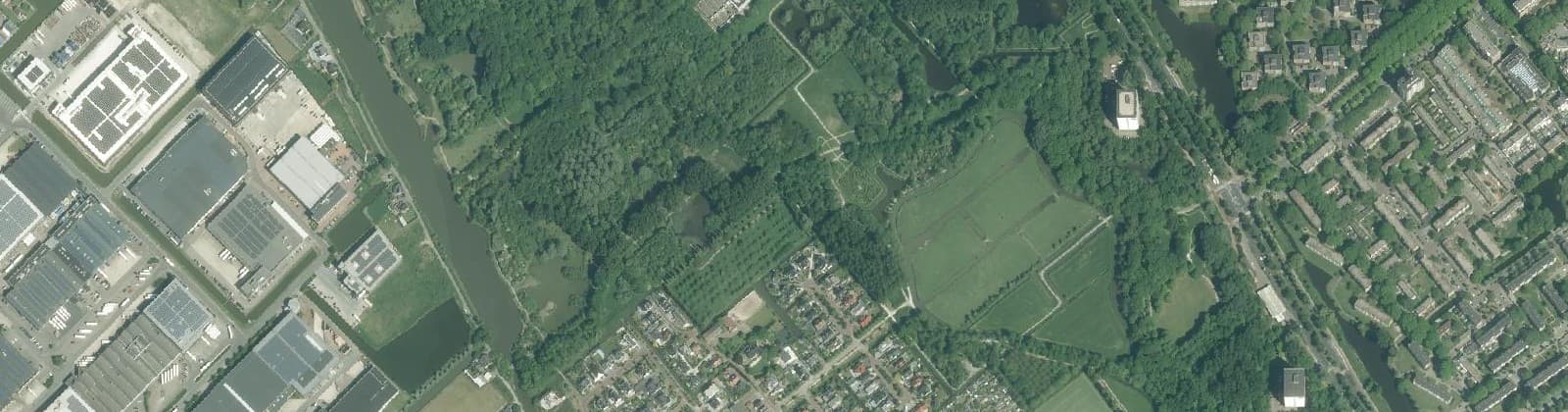 Luchtfoto van De Uithof