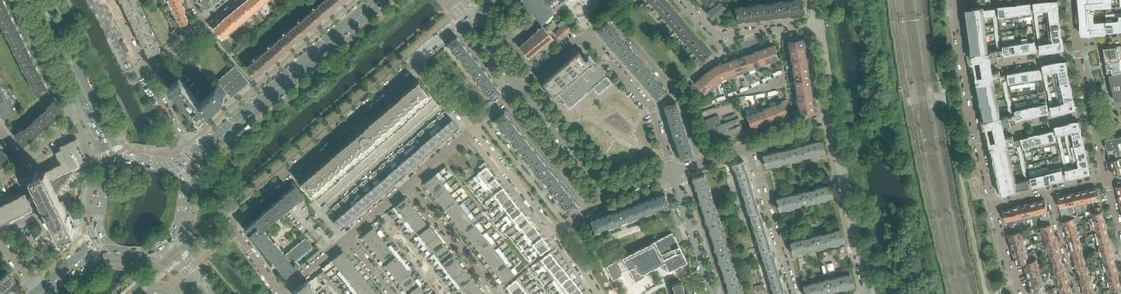 Luchtfoto van Moerwijk-Oost