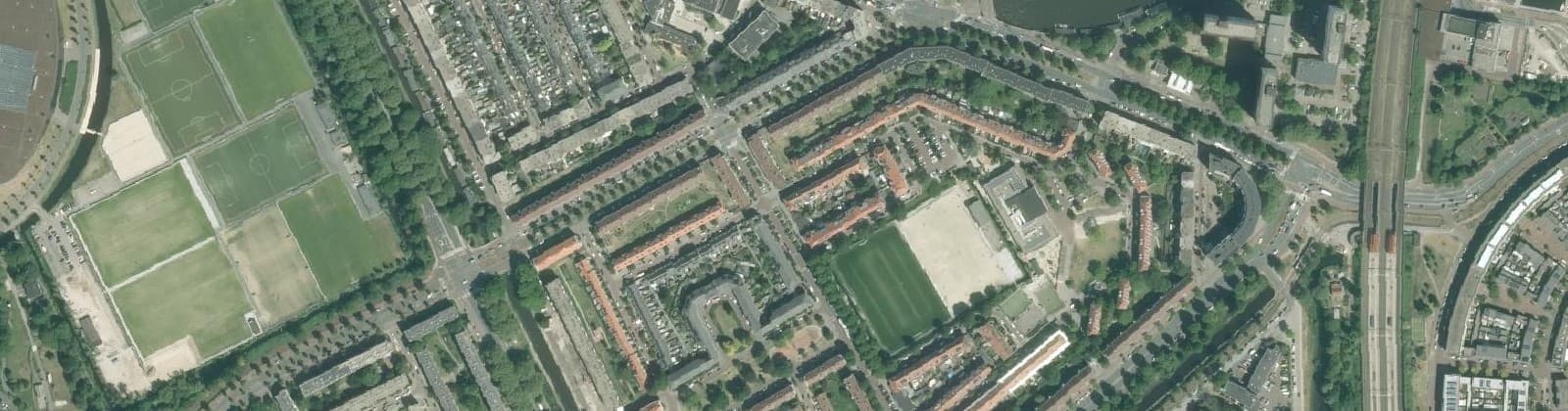 Luchtfoto van Moerwijk-Noord