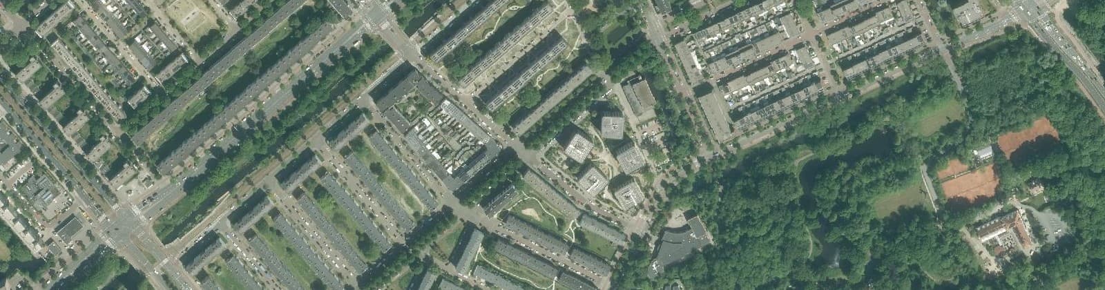 Luchtfoto van Moerwijk-Zuid