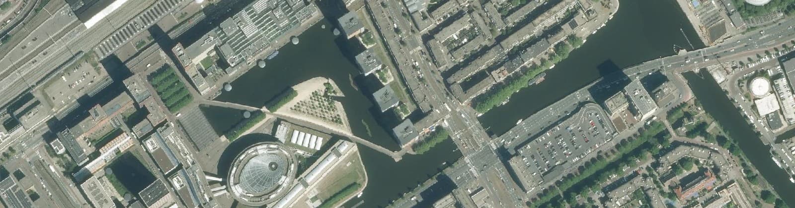 Luchtfoto van Laakhaven-Oost