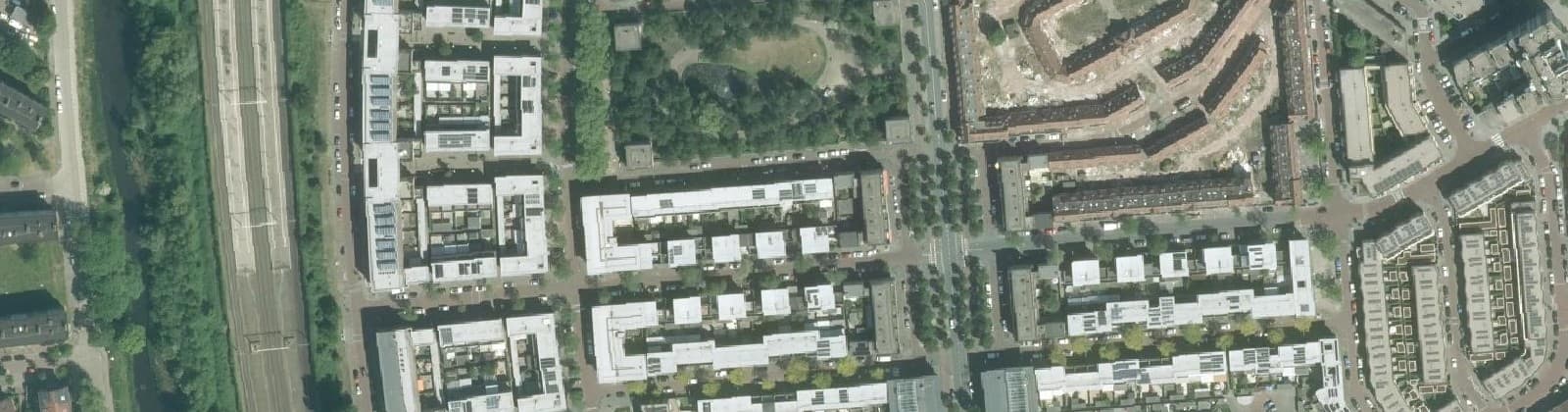 Luchtfoto van Spoorwijk
