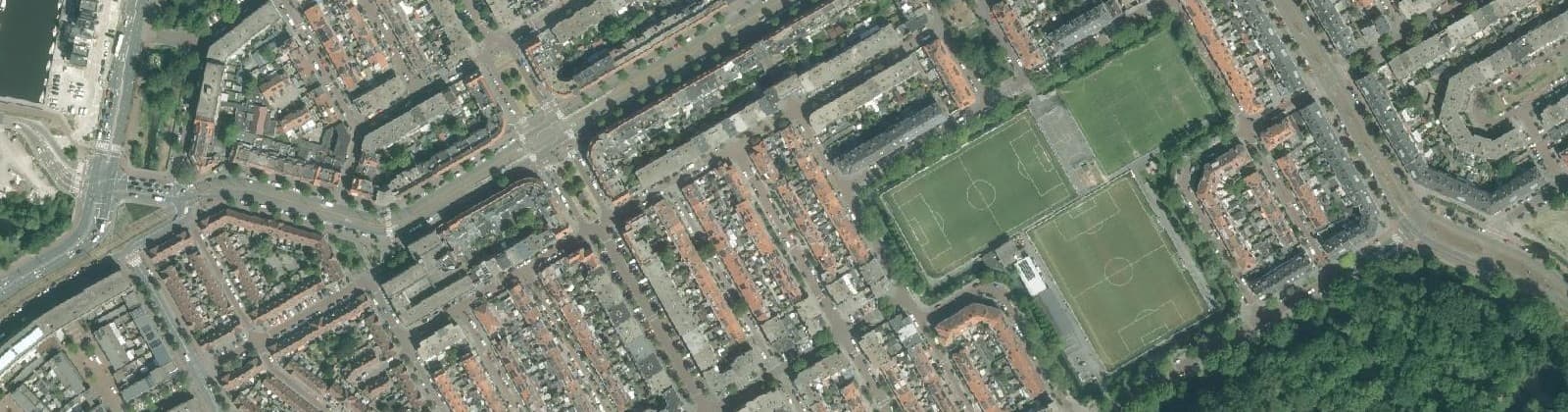 Luchtfoto van Laakkwartier-West