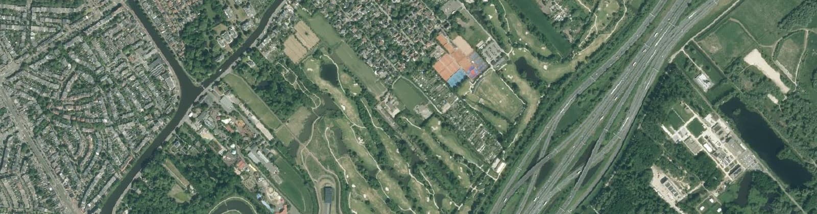 Luchtfoto van Vlietzoom-West