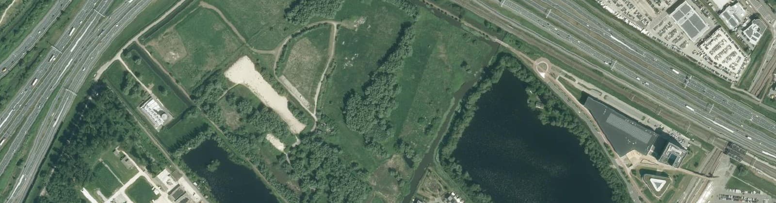 Luchtfoto van De Reef