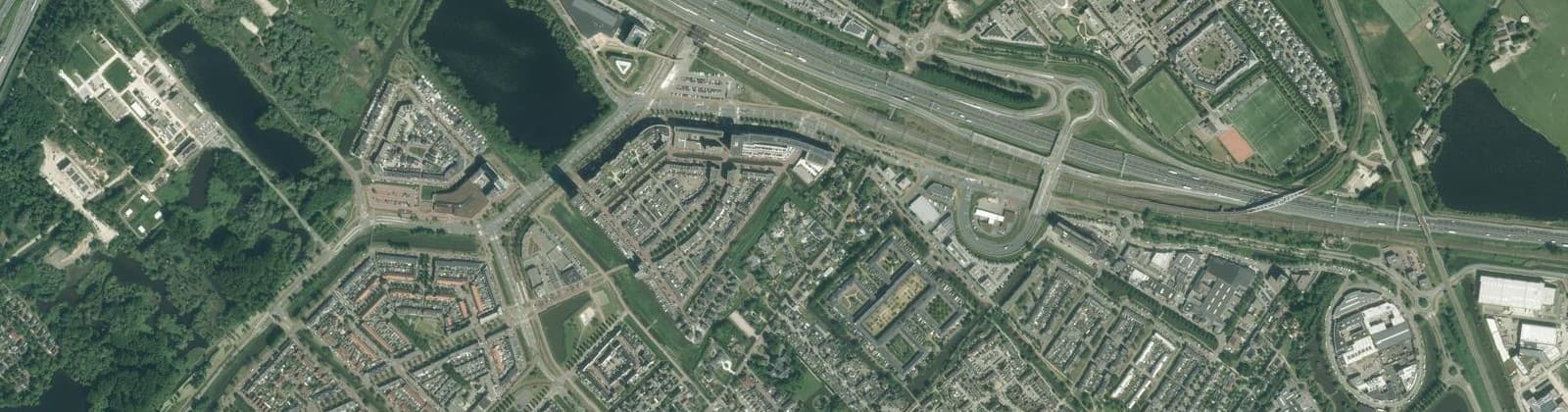 Luchtfoto van De Venen