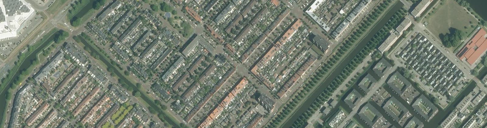 Luchtfoto van Singels