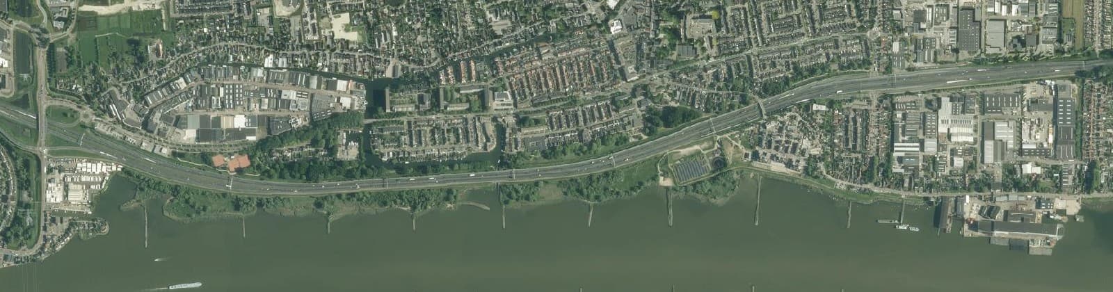 Luchtfoto van De Peulen-Oost