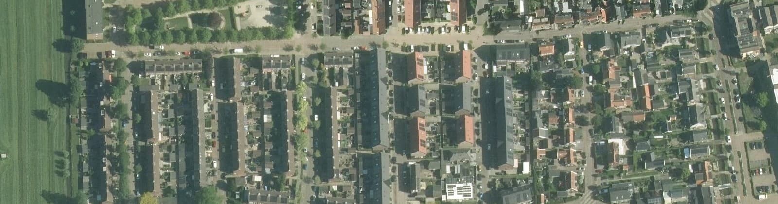 Luchtfoto van BH west