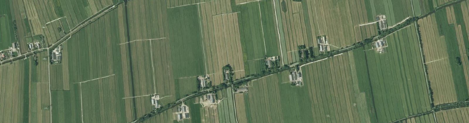 Luchtfoto van Buitengebied Giessendam