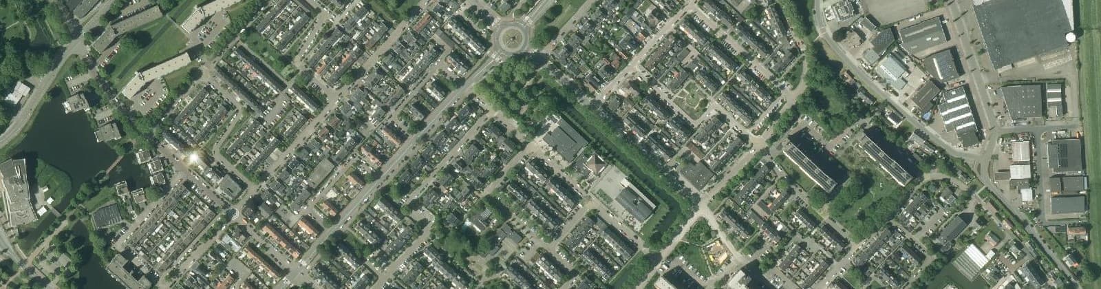Luchtfoto van Kruiswiel