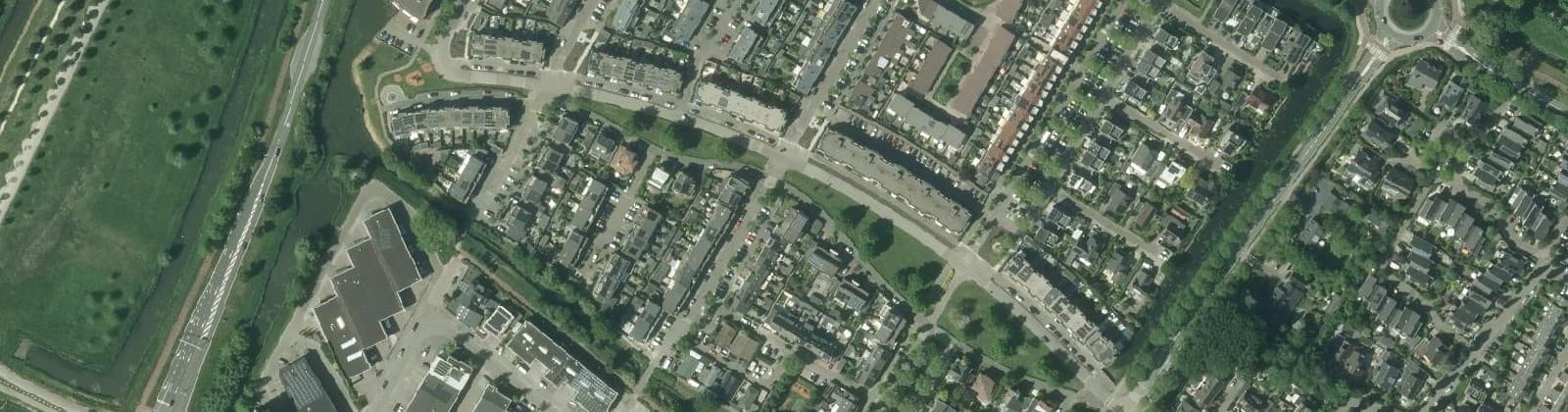 Luchtfoto van De Sandeling