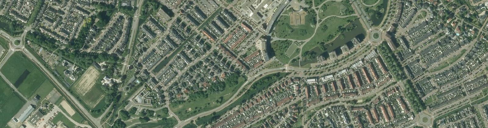 Luchtfoto van Volgerlanden-West