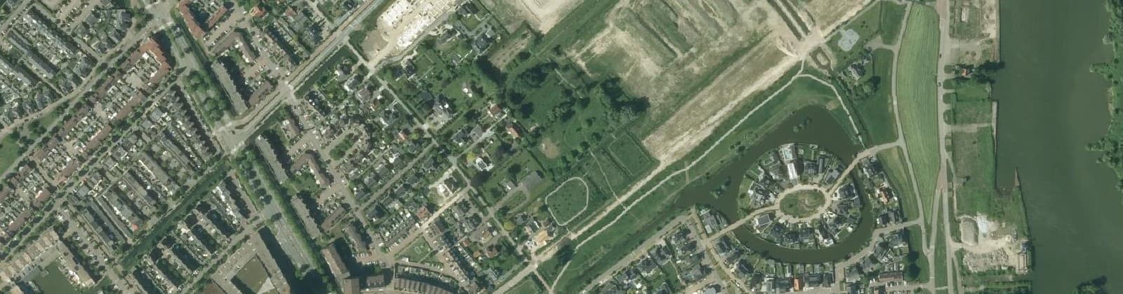 Luchtfoto van Volgerlanden-Oost