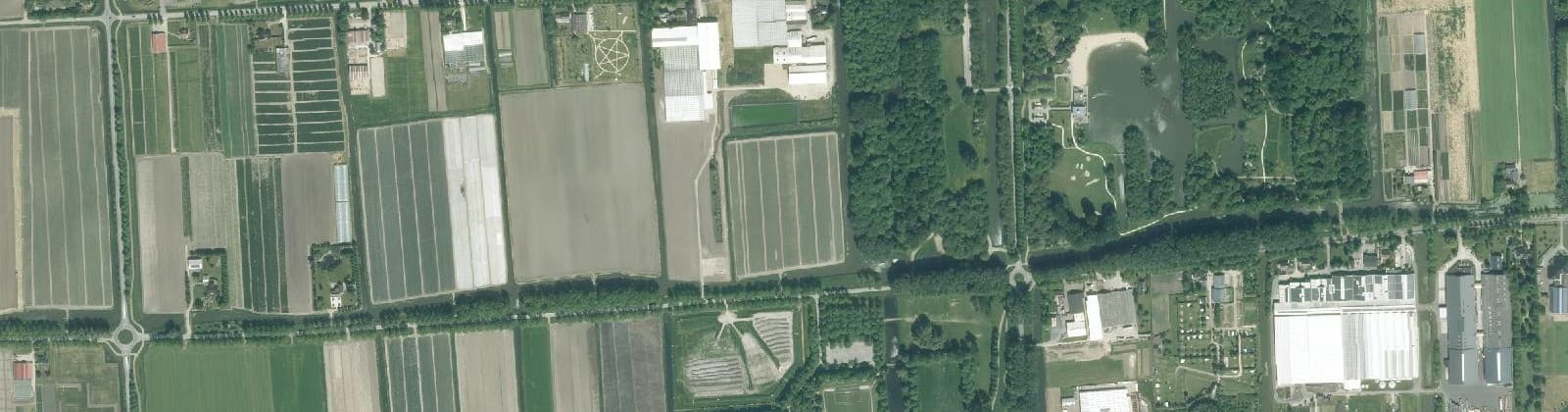 Luchtfoto van Bovenkarspel buitengebied noord
