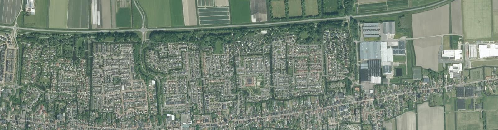 Luchtfoto van Rozeboom