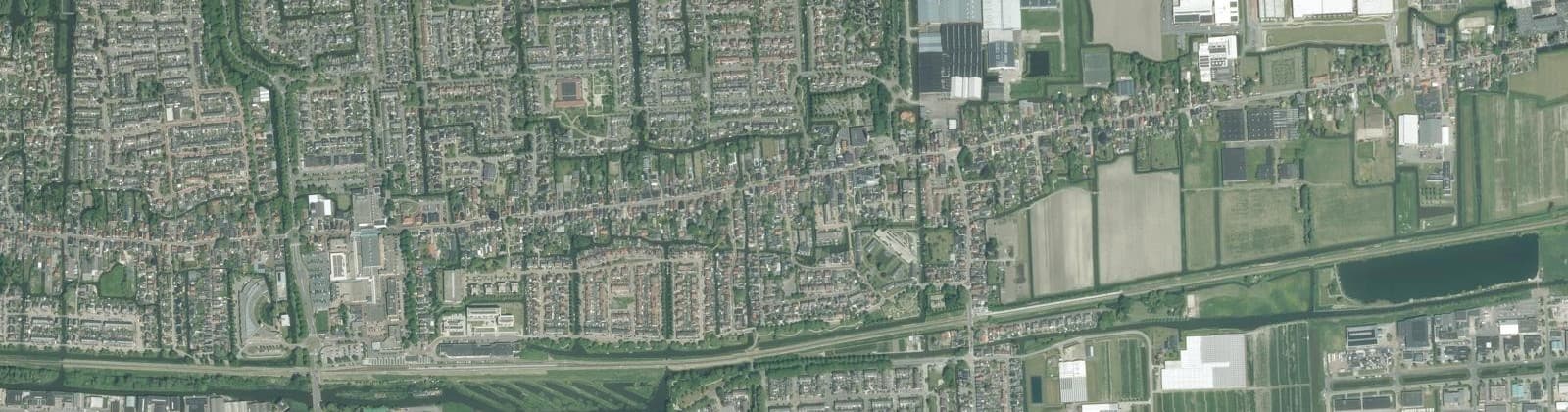 Luchtfoto van Oud Bovenkarspel
