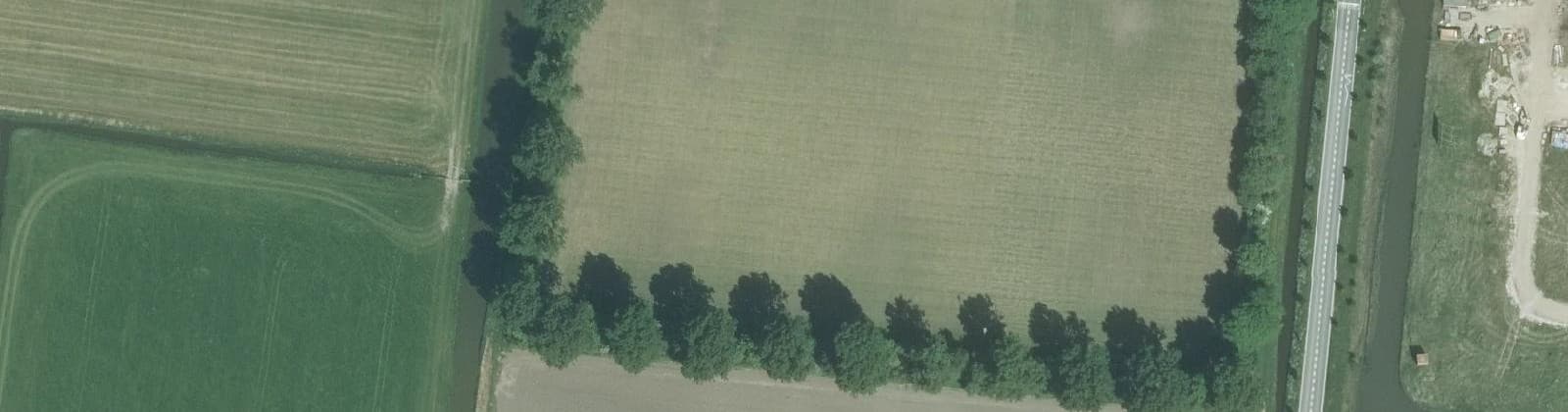 Luchtfoto van Grootebroek buitengebied zuid