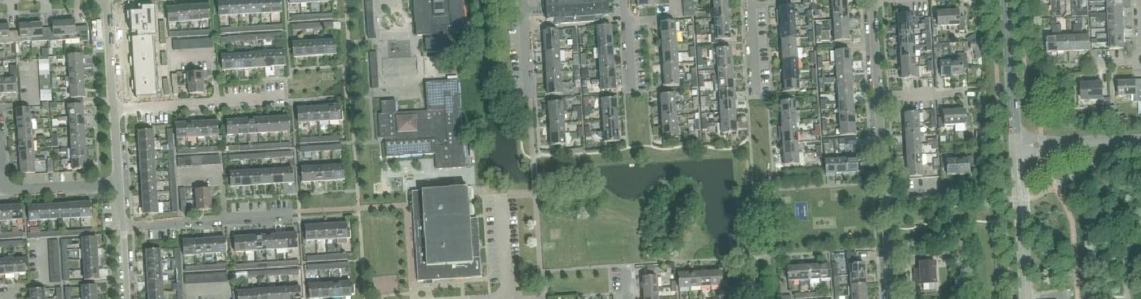 Luchtfoto van Princenhof Bovenkarspel