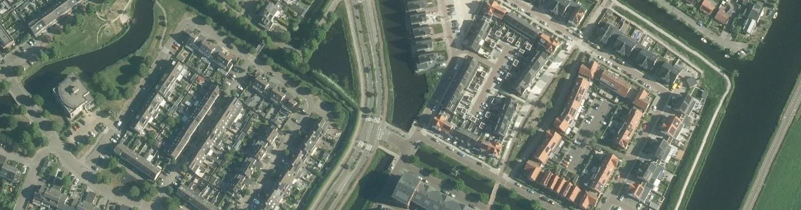 Luchtfoto van Vossepolder